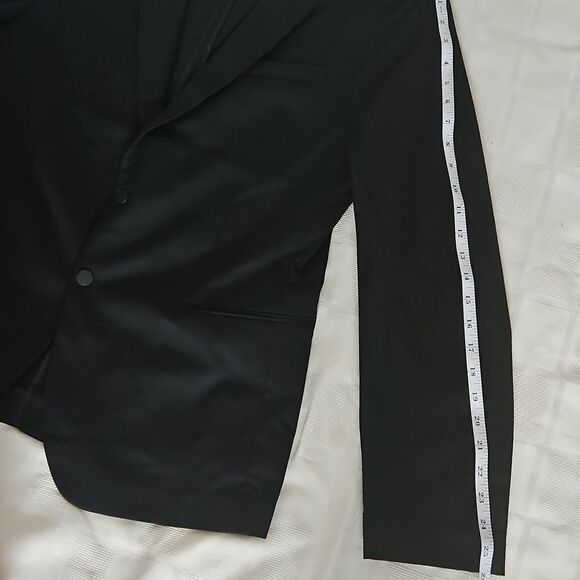 Calvin Klein Men's Slim Fit Blazer Jacket Black Medium - Picture 9 of 16